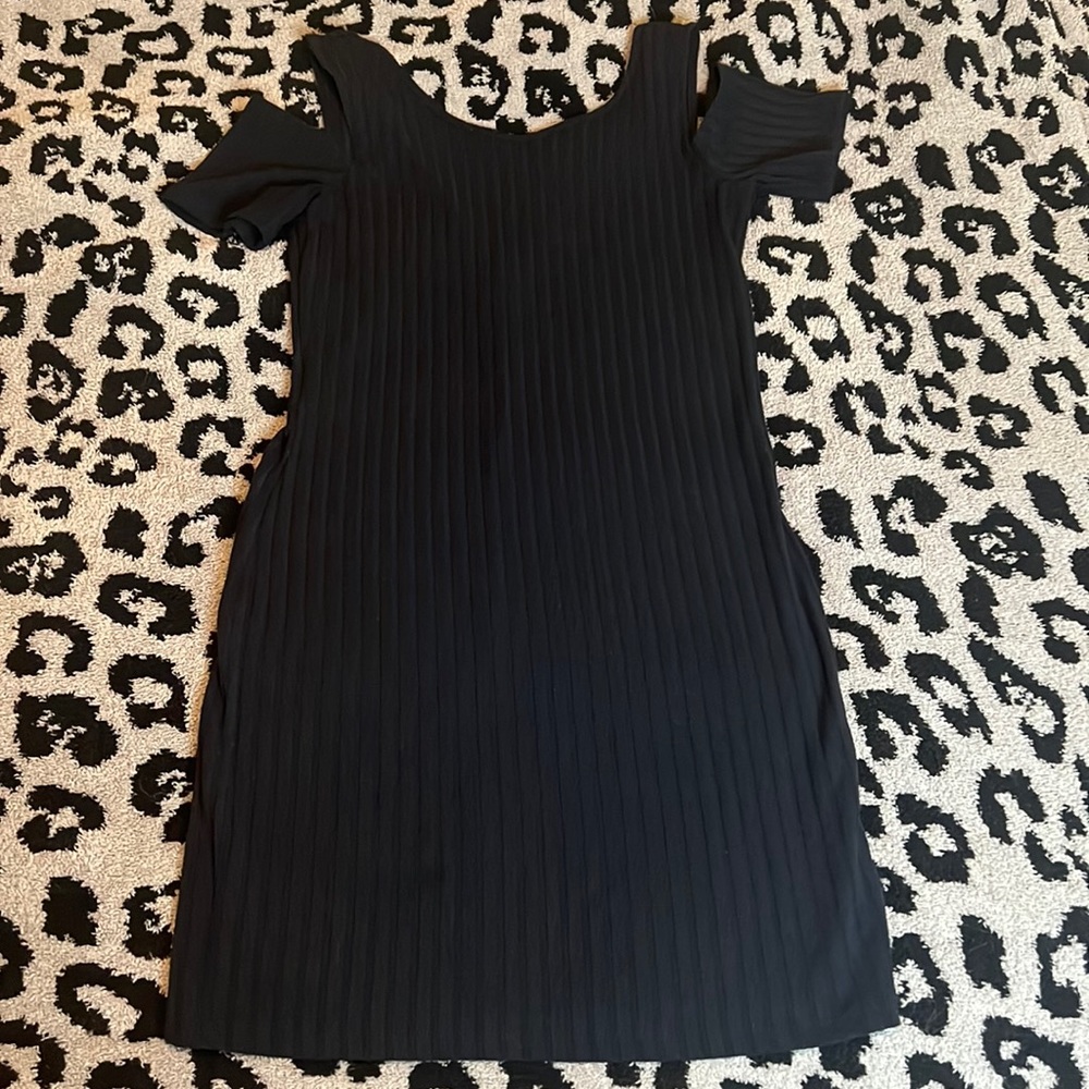 Kendall and Kylie cold shoulder dress